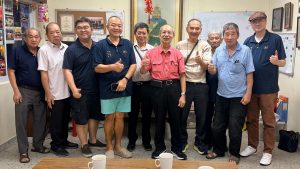 The President and Treasurer of the Chee Yee Thor Seah Clan Association of Malaysia recently paid a visit to our Association.